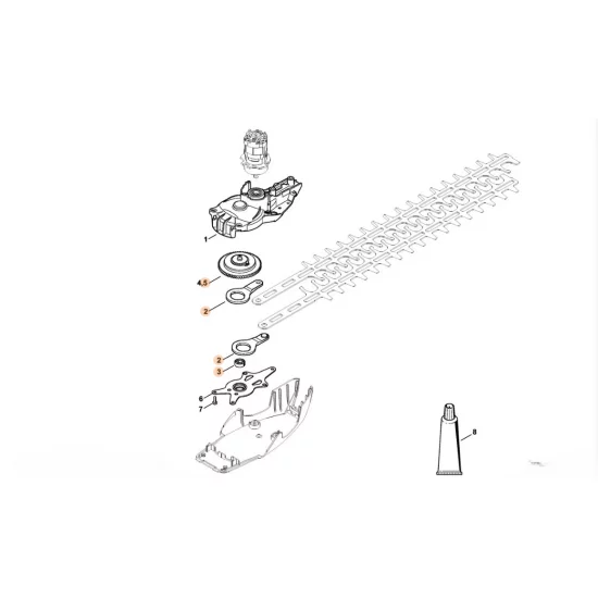 STIHL  Przekładnia 4851 640 0105